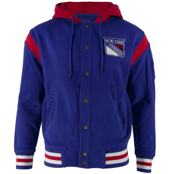 New York Rangers - Logo Stagger Adult Jacket