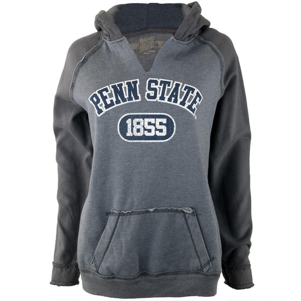 Penn State Nittany Lions - 1855 Oval Juniors Relaxed Slit-Neck Hoodie