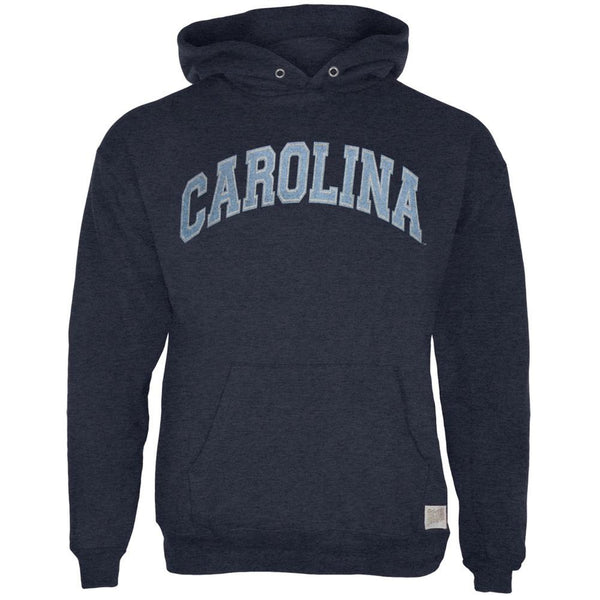 North Carolina Tar Heels - Arched Letters Tri-Blend Adult Pullover Hoodie