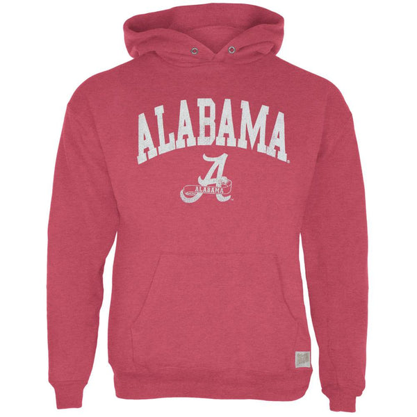 Alabama Crimson Tide - Name & Logo Tri-Blend Adult Pullover Hoodie
