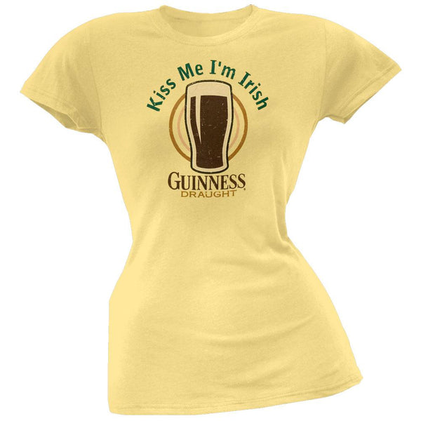 Guinness - Kiss Me Juniors T-Shirt