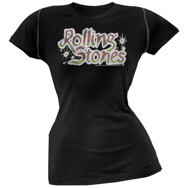 Rolling Stones - Tattoo You Juniors Black T-Shirt