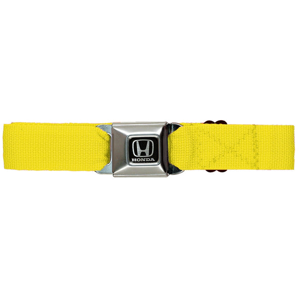 Honda Seatbelt - Yellow Web Belt
