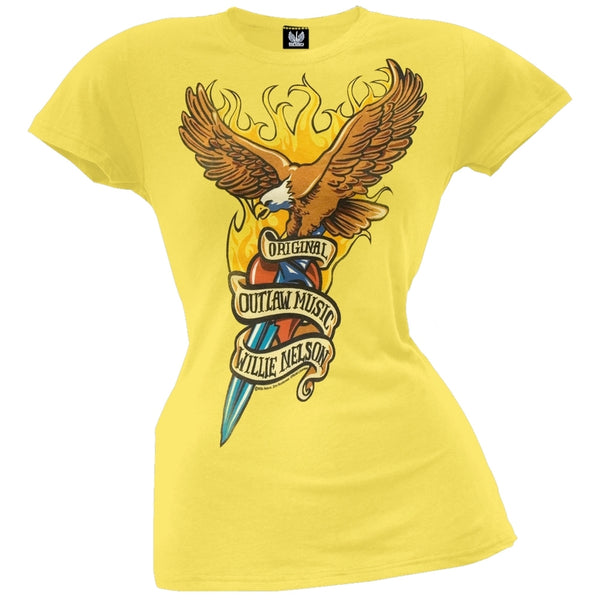 Willie Nelson - Eagle Juniors T-Shirt