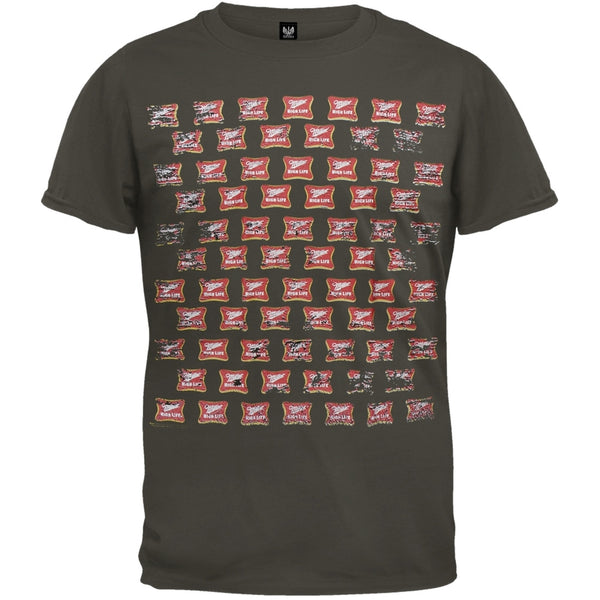 Miller - Distressed Repeat Logo Soft T-Shirt