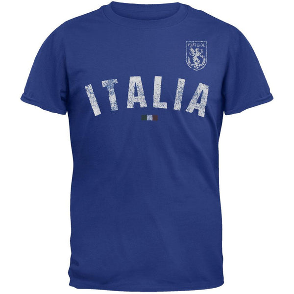 Italia Flocked Soccer T-Shirt