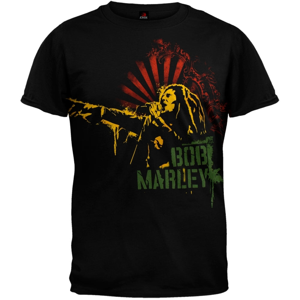 Bob Marley - Stencil Soft T-Shirt – Official Store Wholesale