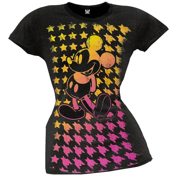 Mickey Mouse - Sparkle Juniors T-Shirt