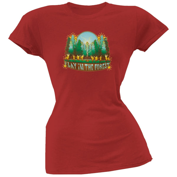 Little Hippie - Play In The Forest Organic Juniors T-Shirt