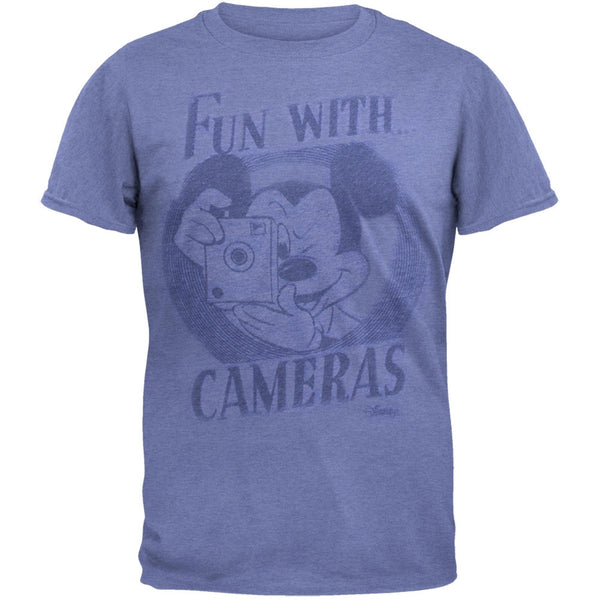 Mickey Mouse - Fun With Cameras Soft T-Shirt