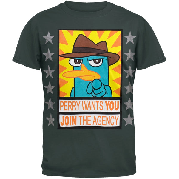 Phineas & Ferb - Perry Wants Soft T-Shirt