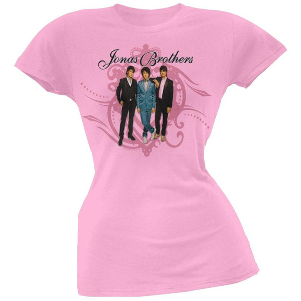 Jonas Brothers - Crest Swirl Girls Youth T-Shirt