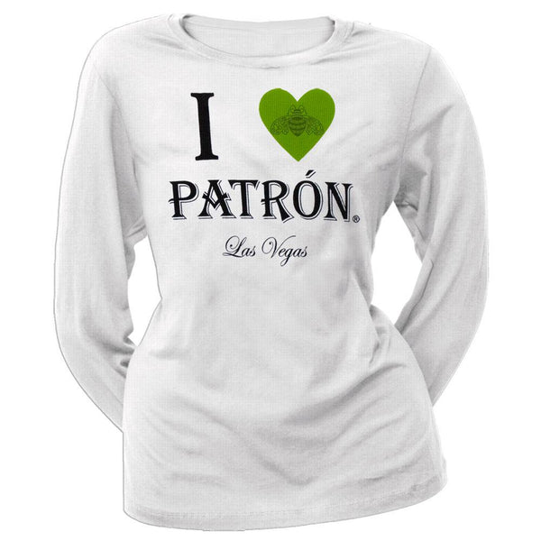PatrÃ³n - I Love PatrÃ³n Juniors Long Sleeve T-Shirt