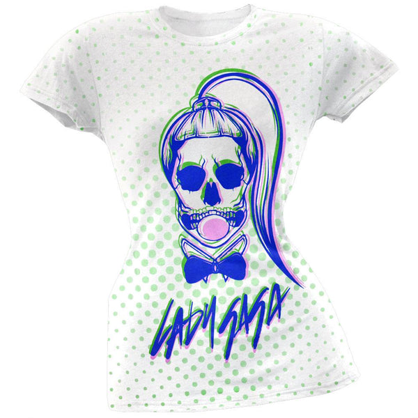 Lady Gaga - Bubble Dots Juniors T-Shirt