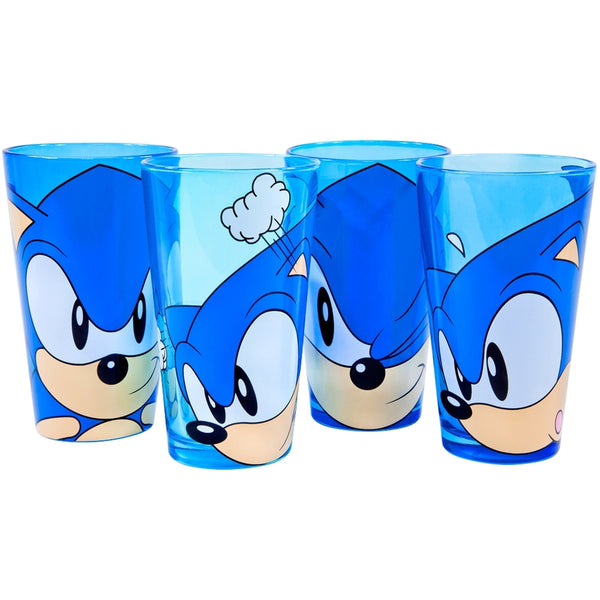 Sonic The Hedgehog - Face Pint Glass Set