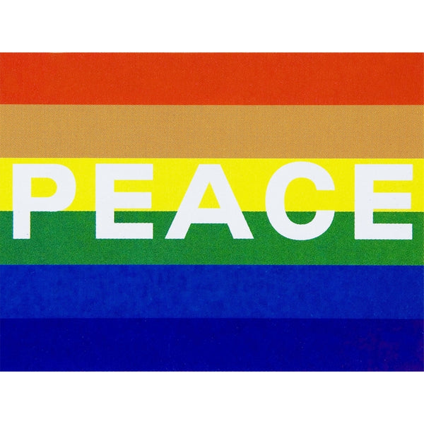 Rainbow Peace Tapestry