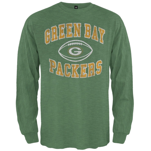 Green Bay Packers - Logo Scrum Premium Long Sleeve T-Shirt
