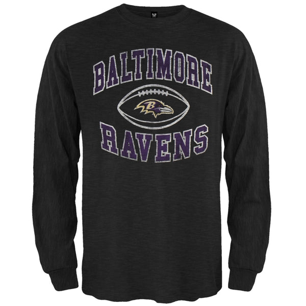 Baltimore Ravens - Logo Scrum Premium Long Sleeve T-Shirt