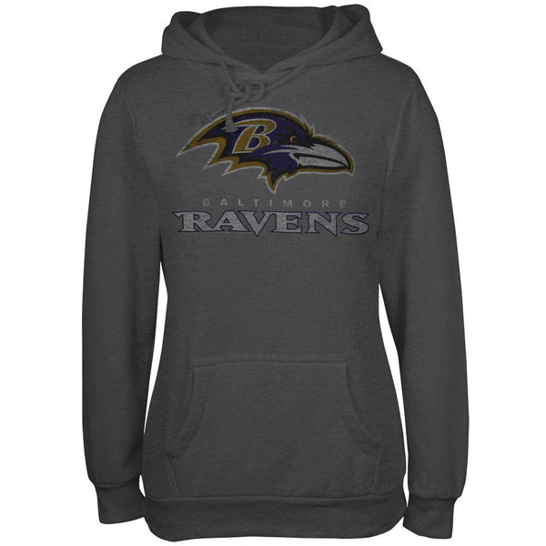 Baltimore Ravens - Old School Logo Juniors Hoodie
