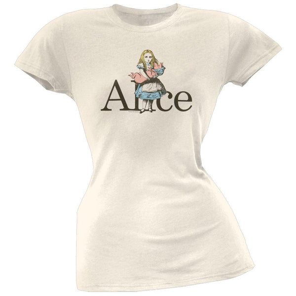 Alice In Wonderland - Turned Into A Pig Juniors T-Shirt