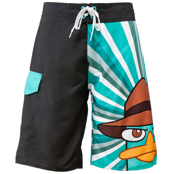 Phineas And Ferb - Agent P Burst Board Shorts