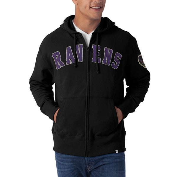 Baltimore Ravens - Striker Full Zip Premium Hoodie
