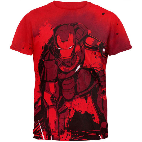 Iron Man - Stained Back All-Over T-Shirt