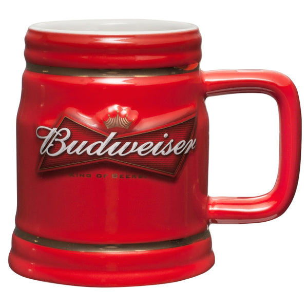 Budweiser - Bow Tie Logo Ceramic Relief Mug