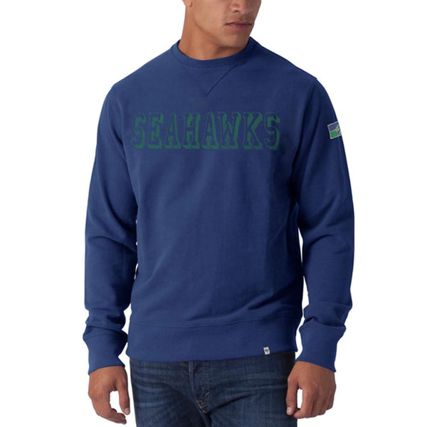 Seattle Seahawks - Bleacher Striker Premium Crew Neck Sweatshirt