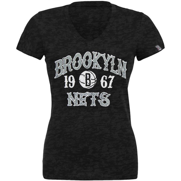 Brooklyn Nets - Fast Break Juniors V-Neck T-Shirt