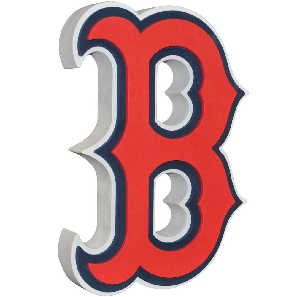 Boston Red Sox - B Logo 3D Foam Hand And Wall Sign – Official
