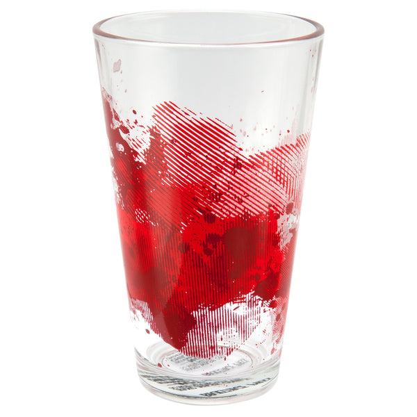 Blood Splatter Pint Glass