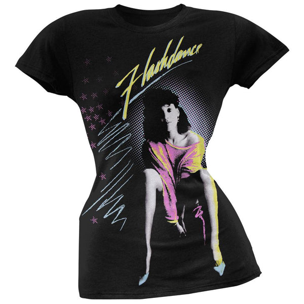 Flashdance - Vibrant Poster Juniors T-Shirt