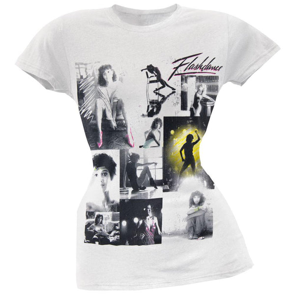 Flashdance - Film Collage Juniors T-Shirt