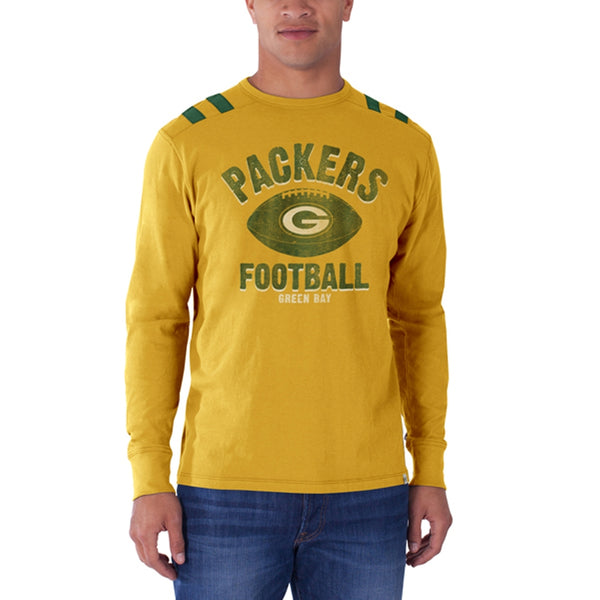 Green Bay Packers - Football Logo Bruiser Premium Long Sleeve T-Shirt