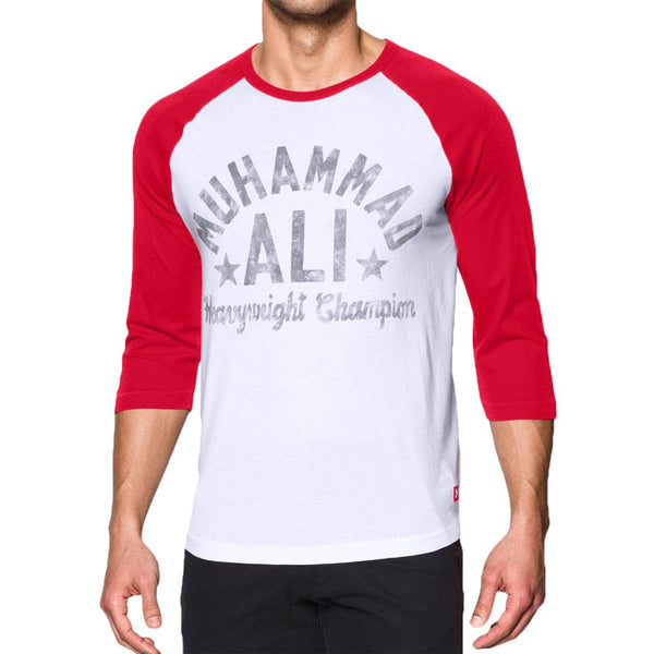 Muhammad Ali - Heavyweight Champion 3/4 Mens Raglan T Shirt