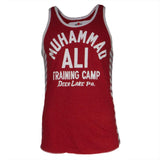 Muhammad Ali - Training Camp Tri-Blend Striped Mens Premium Tank Top