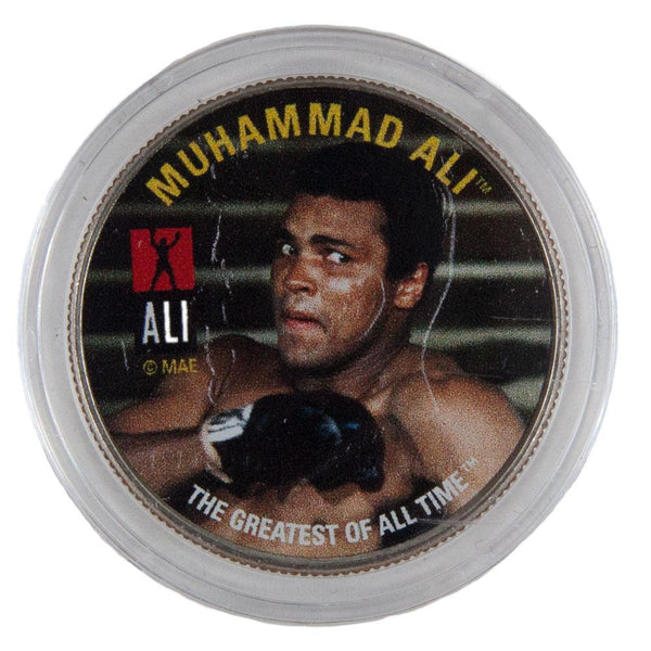 Muhammad Ali - Ready to Fight Colorized Half Dollar