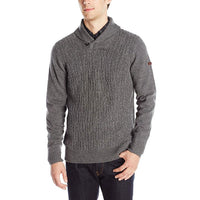 Ben Sherman - Texture Shawl Mens Collar Sweater