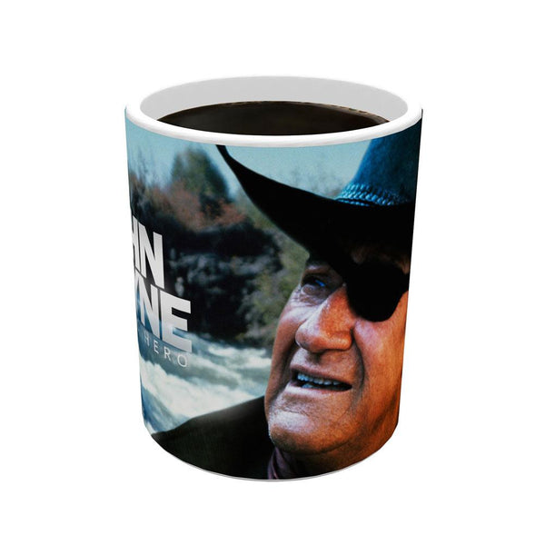 John Wayne - Classic Hero Morphing Coffee Mug