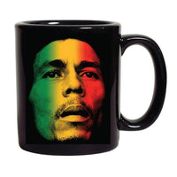 Bob Marley - Tri-Color Face 16 Oz Coffee Mug