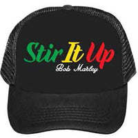 Bob Marley - Stir It Up Trucker Cap