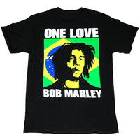Bob Marley - Brazil Icon Mens T Shirt