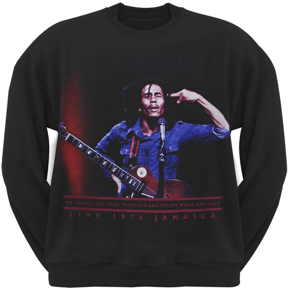 Bob Marley - Live in Concert Mens Crewneck Sweatshirt