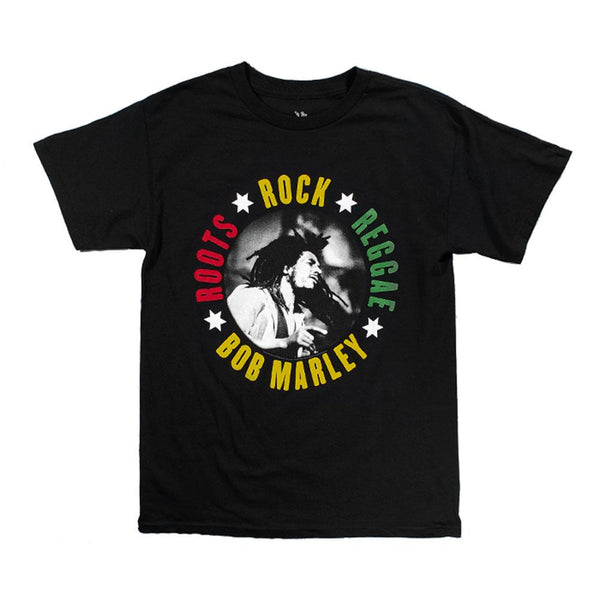 Bob Marley - Roots Rock Reggae Mens T Shirt