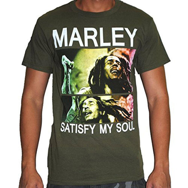 Bob Marley - Satisfy My Soul Mens T Shirt