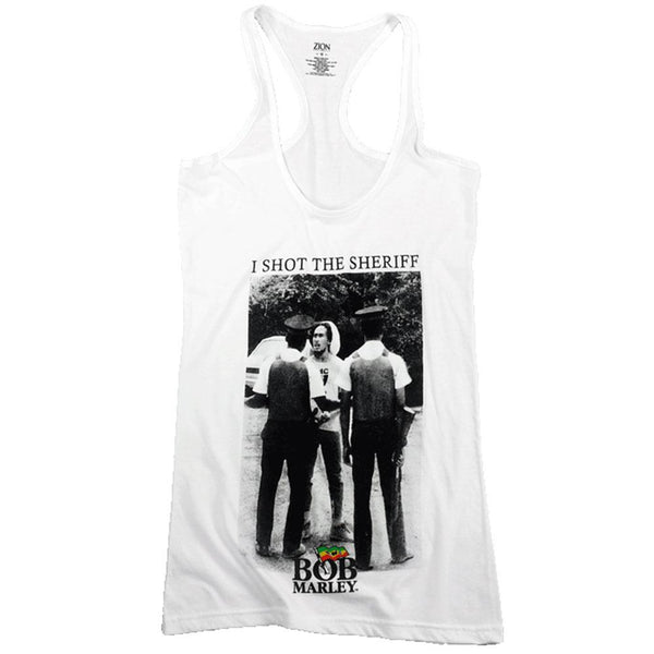 Bob Marley - I Shot the Sheriff Juniors Tank Top