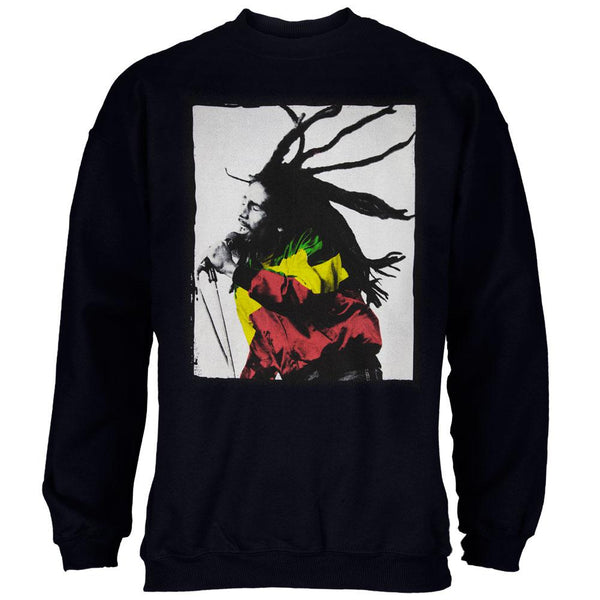 Bob Marley - Dread Flip Mens Crewneck Sweatshirt