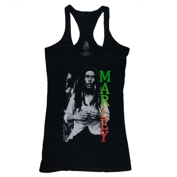 Bob Marley - Classic Photo Juniors Tank Top