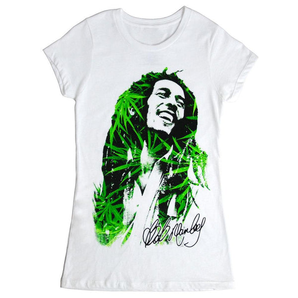 Bob Marley - Leaves Juniors T Shirt
